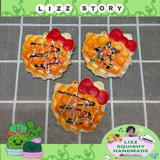 Squishy bánh waffle Hello Kitty