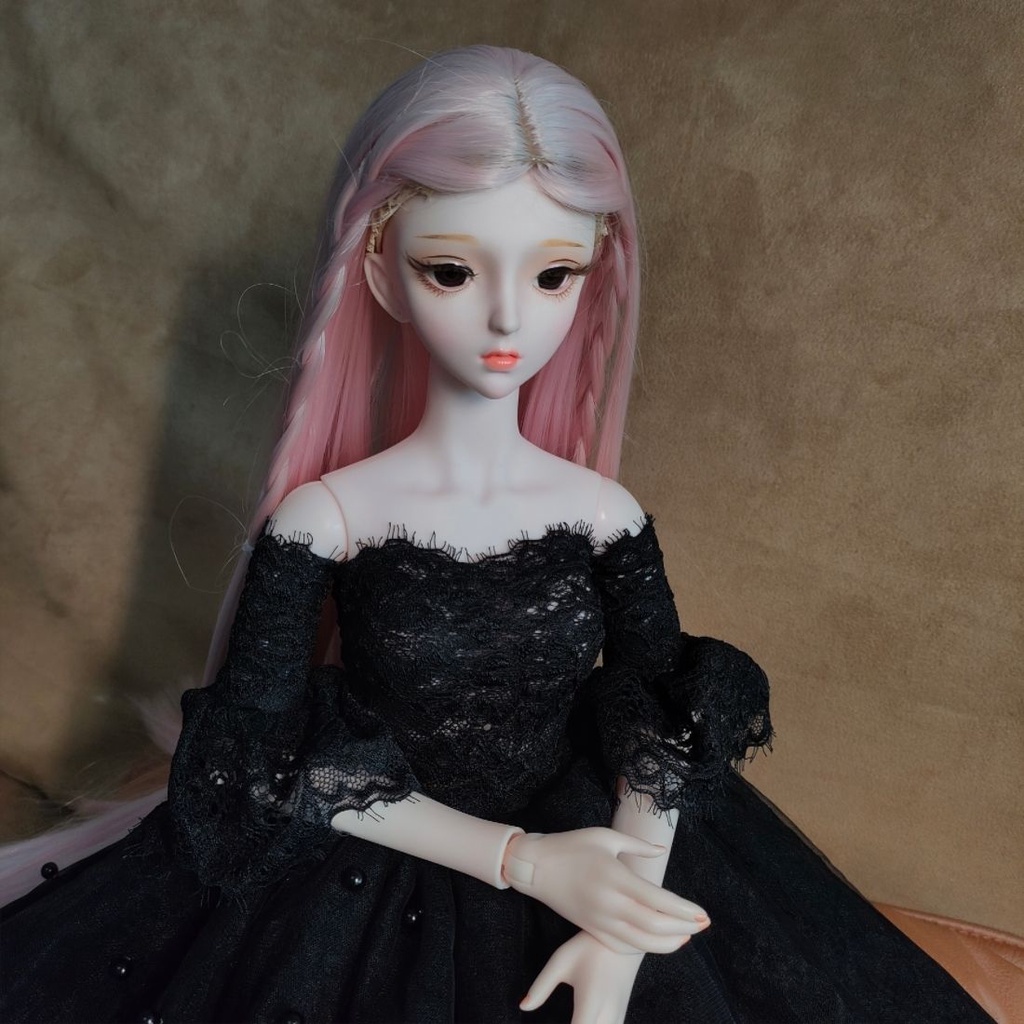 Đầm Cưới Xinh Xắn Cho Búp Bê Barbie 60cm 4.18 60cm