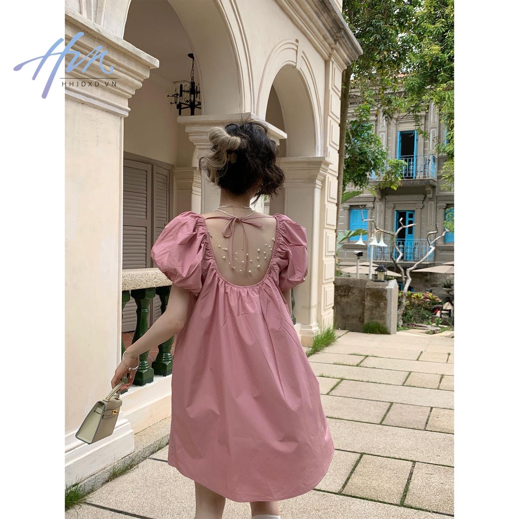Đầm Dáng Chữ a Rộng Thời Trang Mùa Xuân 2023 Phong Cách Pháp Hàng Mới Dành Cho Bạn Nữ