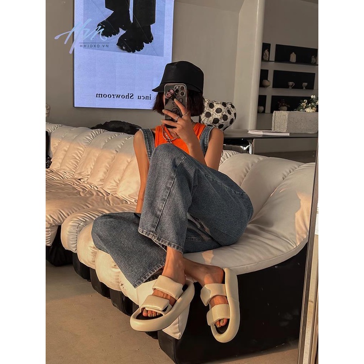 Dép Sandal Đế Dày Phong Cách Mới Mùa Hè 2023 Dễ Phối Đồ Cho Nữ