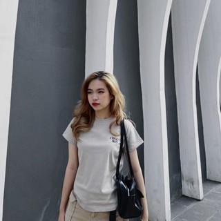 Áo baby tee basic black/white/grey mẫu mới 2023 heyyou.studio