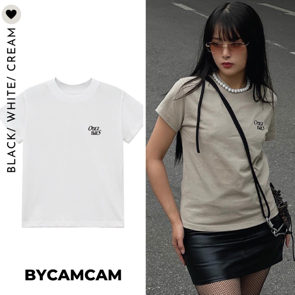 Áo Baby Tee Basic BLACK/WHITE/GREY Mẫu Mới 2023 𝑩𝒚𝒄𝒂𝒎𝒄𝒂𝒎 Heyyou.studio