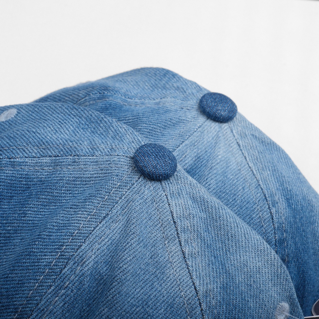 Nón kết jeans unisex, chất liệu jeans mềm cao cấp MB14