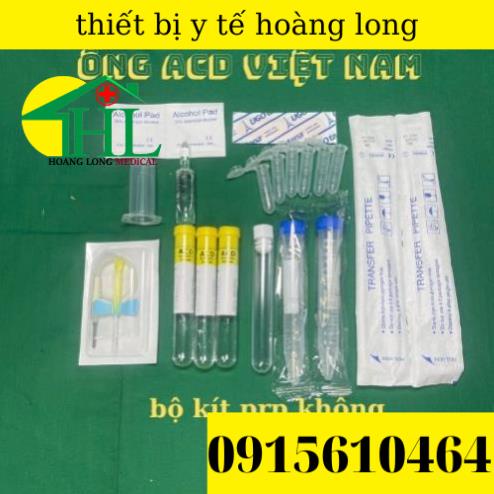 Bộ KIT PRP có hoạt hoá tiểu cầu(Bộ Kit tách huyết tương giàu tiểu cầu)chuyên dùng cho spa, thẩm mỹ viện