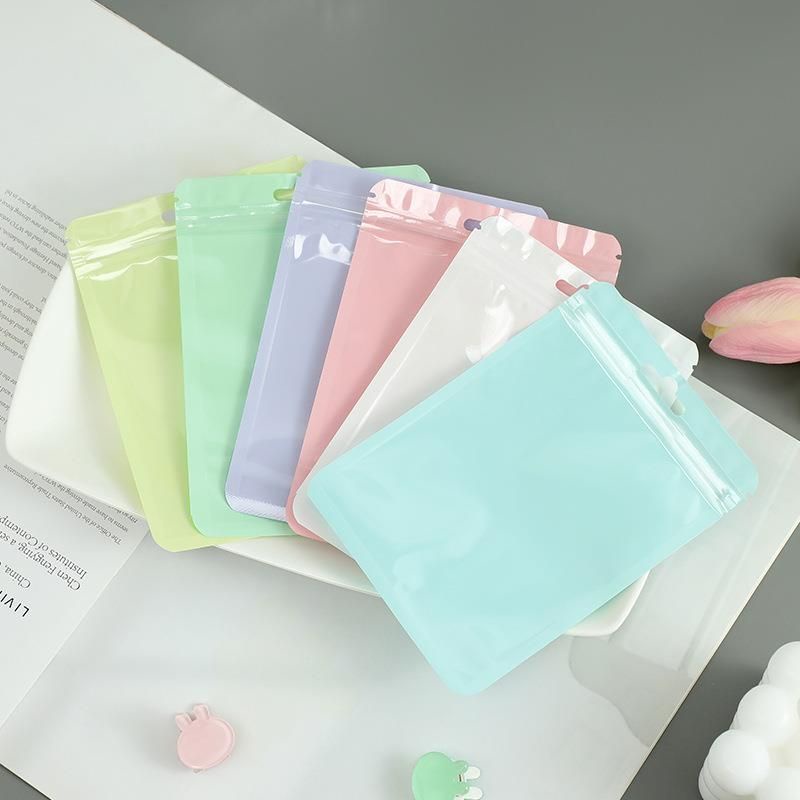 Túi zip cao cấp màu pastel siêu xinh | BigBuy360 - bigbuy360.vn