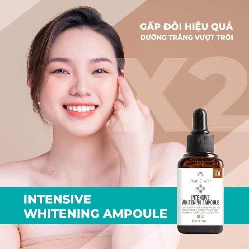 Tinh Chất Dưỡng Trắng Chuyên Sâu Hàn Quốc Chính Hãng Leau Claire 30ml