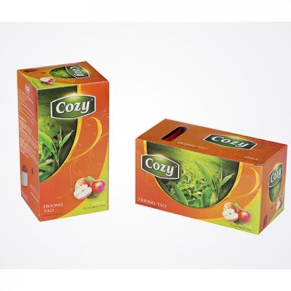 TRÀ COZY TÚI LỌC HƯƠNG DÂU - ĐÀO - BẠC HÀ - TÁO - SEN - NHÀI - HỒNG TRÀ - HOA CÚC - VẢI - XOÀI - QUẾ