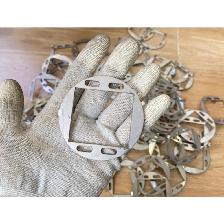 Pat đế H4 gắn bi led 1.5 hình tròn