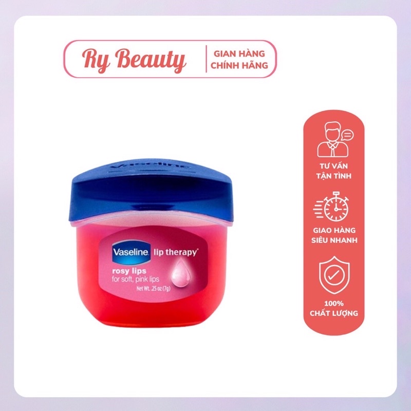 Sáp Dưỡng Hồng Môi Vaseline 7g