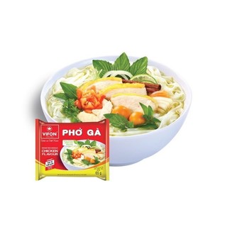 Thùng 30Gói Phở Bò/Phở Gà Vifon (30 gói x65g)