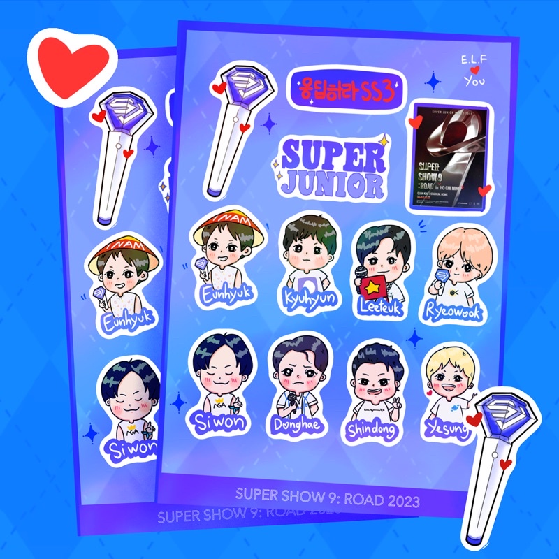 Sticker Juper Junior SS9 #1-chống nước-hologram óng ánh