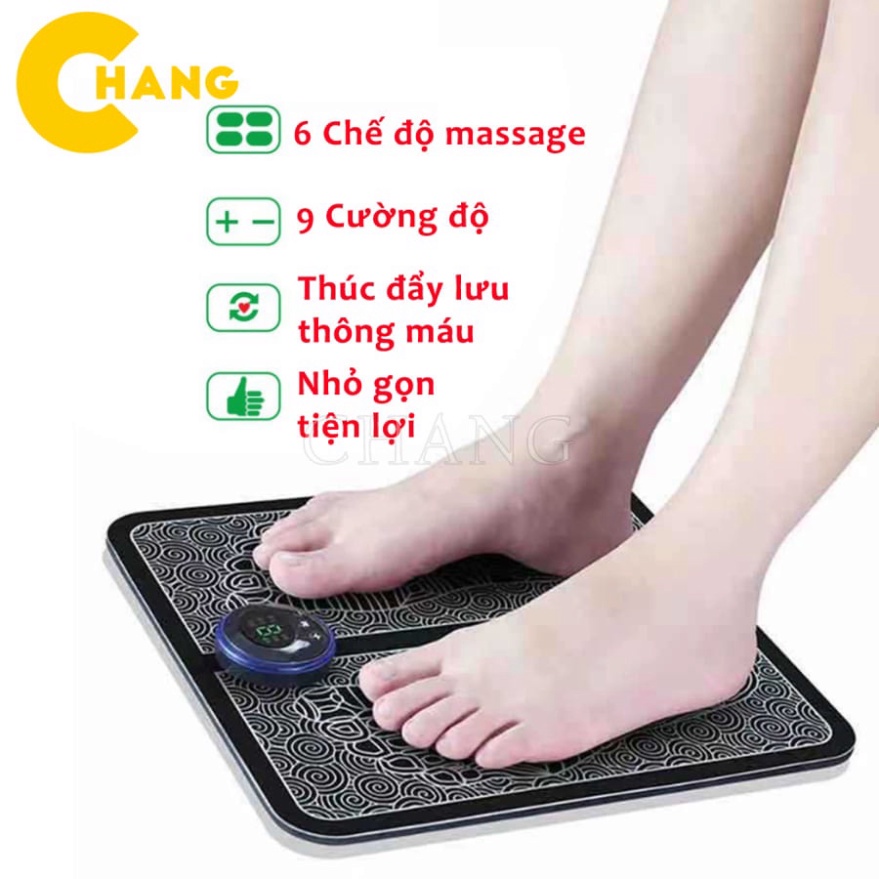 Thảm Massage Chân Giúp Lưu Thông Khí Huyết, Giảm Đau Mỏi Chân, Máy Massage Chân Xung Điện