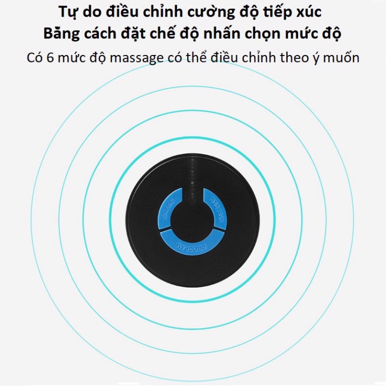 Miếng dán massage xung điện cổ vai gáy, bắp tay, lưng , pin sạc - Máy massage mini toàn thân