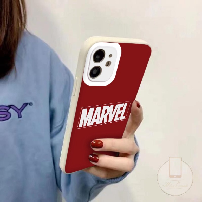 Ốp Điện Thoại iphone Dẻo Họa Tiết Marvel Thời Trang Cho iPhone 13 Pro 6 6s 7 8 Plus X Xr 12 mini 11 Pro Xs Max SE2020 TS