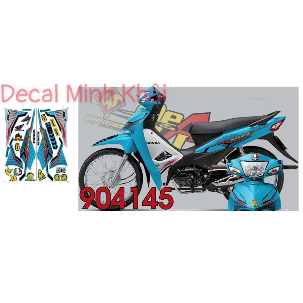 TEM RỜI WAVE 110cc MẪU WAVE I HOT HIT