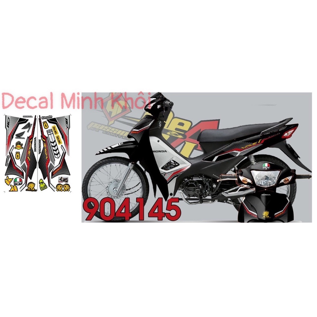 TEM RỜI WAVE 110cc MẪU WAVE I HOT HIT