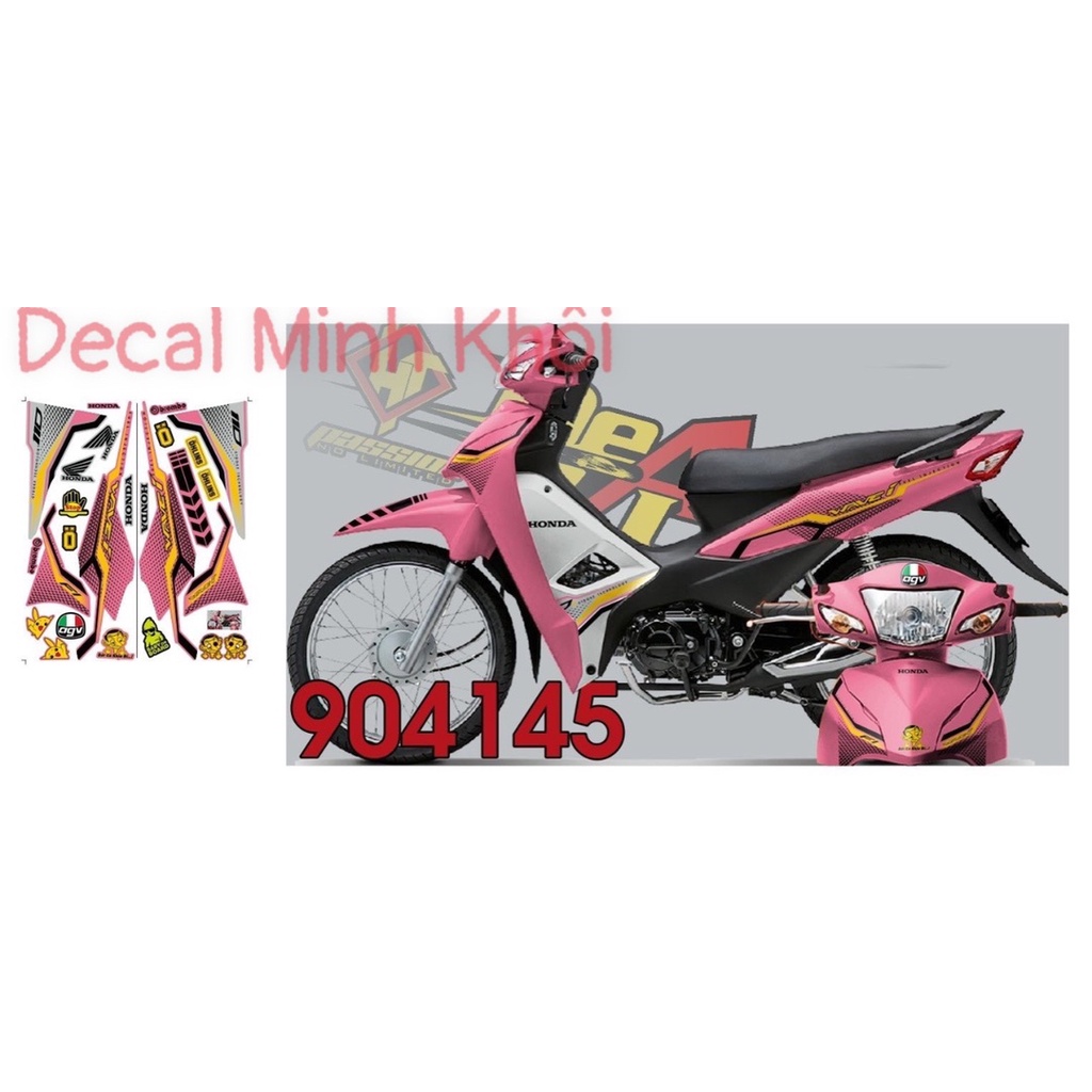 TEM RỜI WAVE 110cc MẪU WAVE I HOT HIT