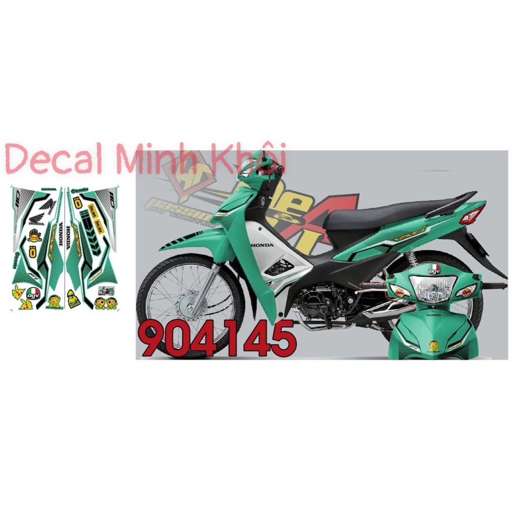 TEM RỜI WAVE 110cc MẪU WAVE I HOT HIT