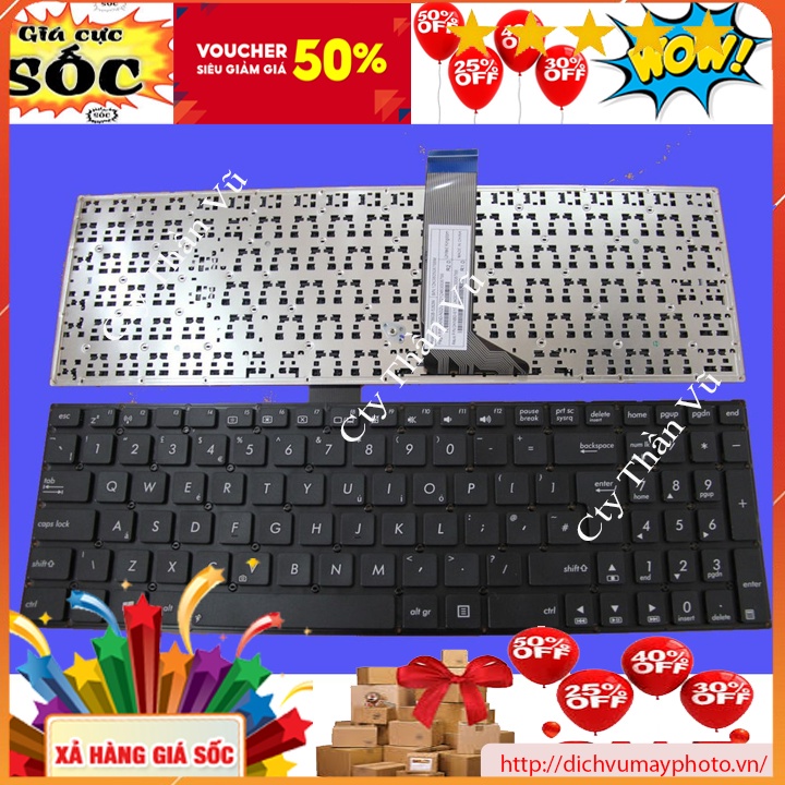Bàn phím dùng cho laptop Asus X554L hàng đảm bảo dùng ok Kholinhkienmayin