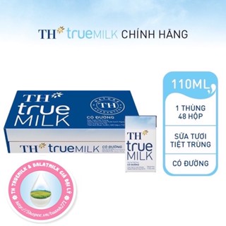 Sữa tươi TH truemilk 110ml (48 hộp)