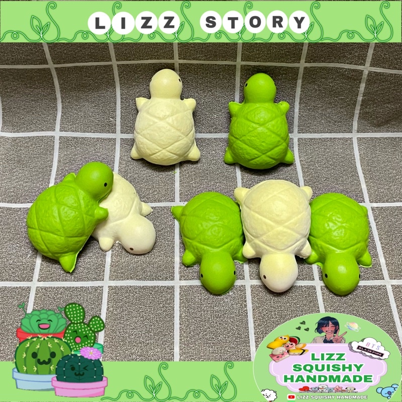 Squishy mini nhật,squishy rùa chibi (Đọc Mô Tả)