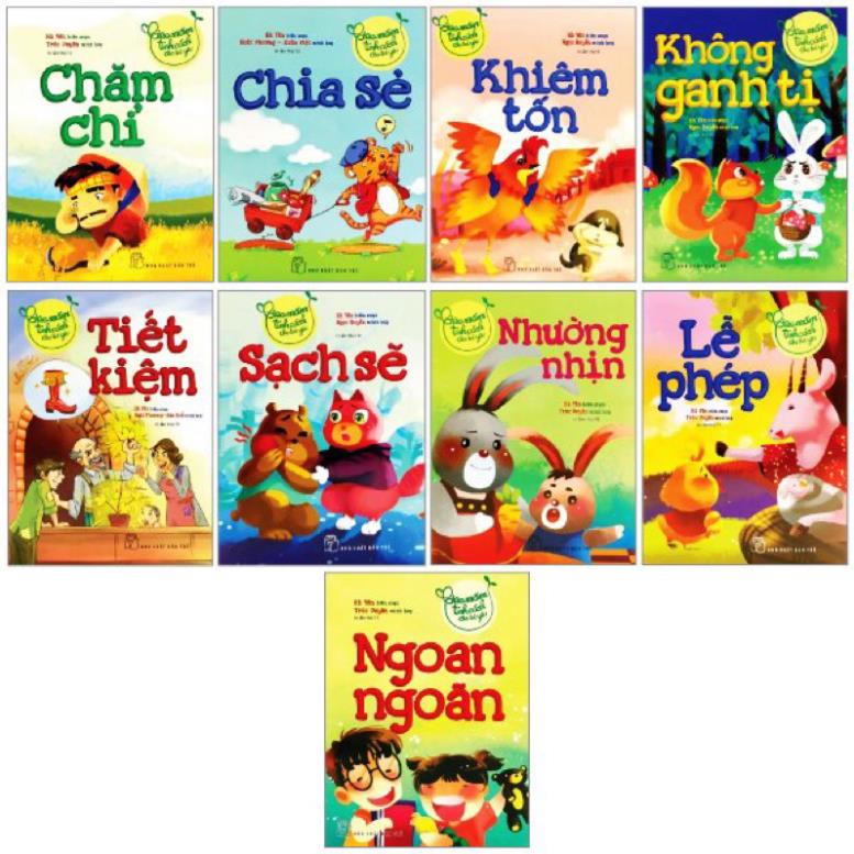 Bộ Sách Gieo Mầm Tính Cách Cho Bé Yêu (Combo 9 Cuốn) - NXB Trẻ