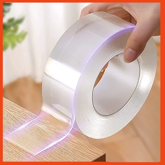 Băng keo nano 2 mặt siêu dính trong suốt, đa năng, tiện dụng, cao cấp, giá rẻ