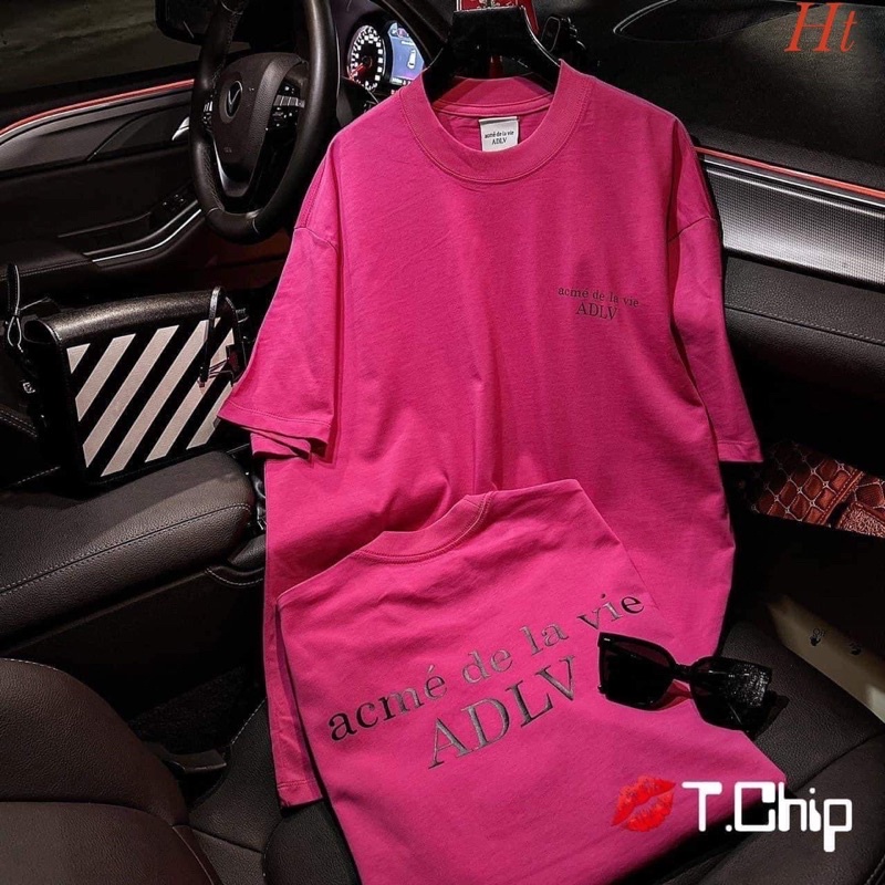 Áo phông ADL hồng trendy H2A977