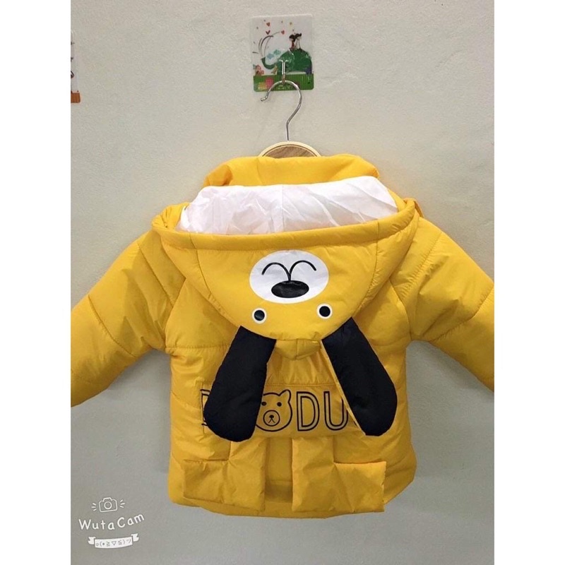 Áo khoác cho bé , áo phao cho bé siêu nhẹ,áo khoác phao trẻ em hình cún cho bé trai và gái siêu ấm
