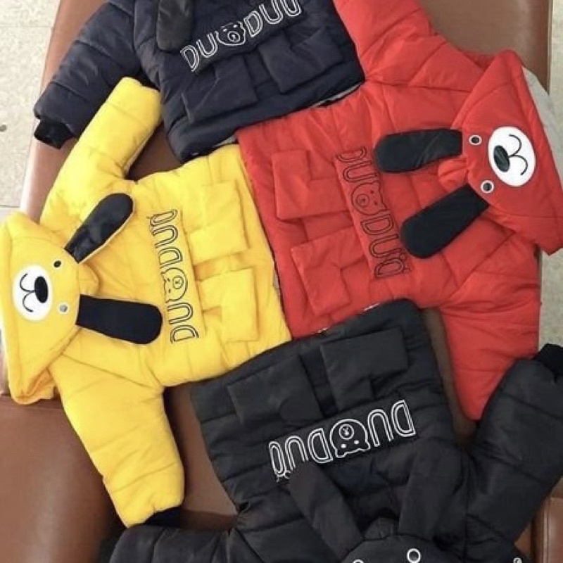 Áo khoác cho bé , áo phao cho bé siêu nhẹ,áo khoác phao trẻ em hình cún cho bé trai và gái siêu ấm