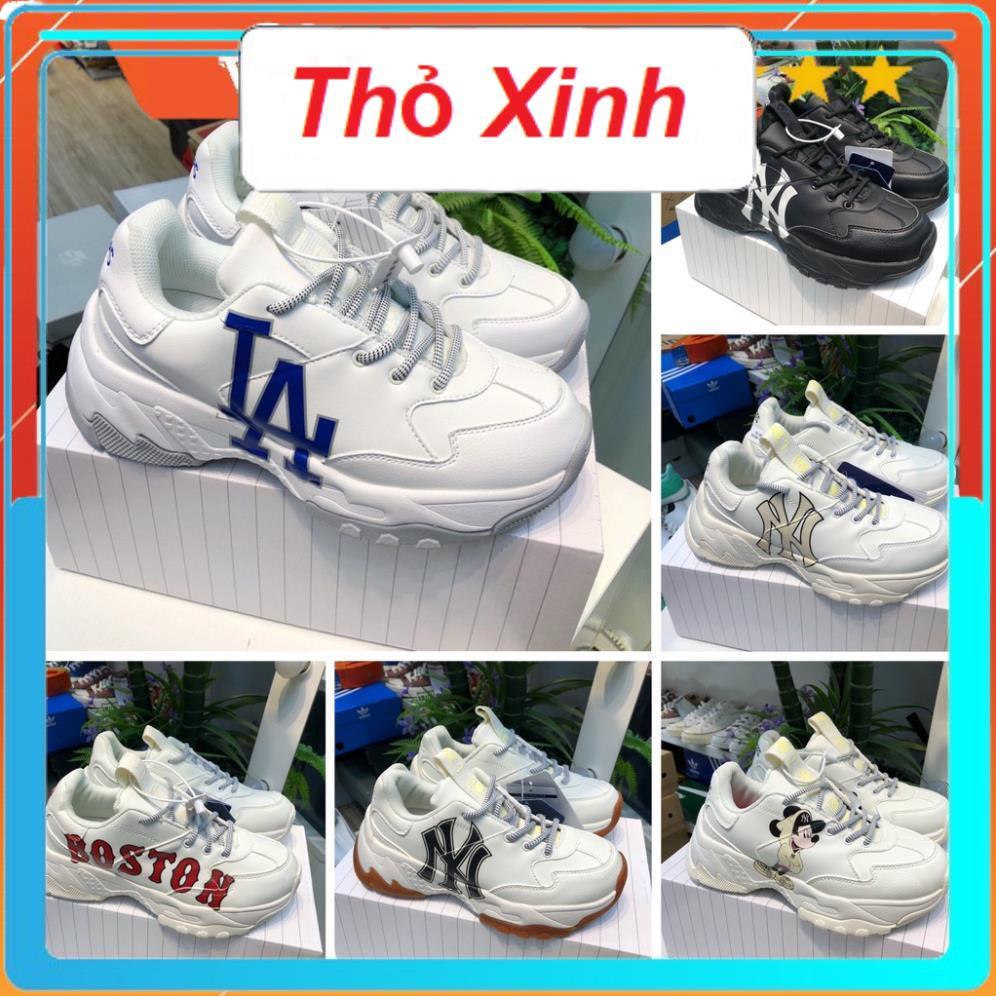 Giầy thể thao và sneaker nam nữ đủ các mẫu hottrend 1/1 boston , ny vàng , ny đế nâu , mickey vàng , mickey đỏ nam nữ