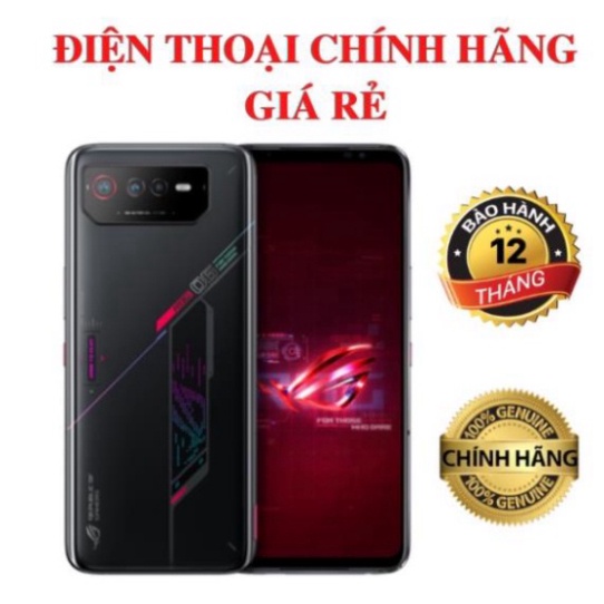 [Hết năm xả sốc] Điện thoại Asus ROG Gaming Phone 6 (16GB/512GB) siêu phẩm chiến game 0SFNE1 | BigBuy360 - bigbuy360.vn