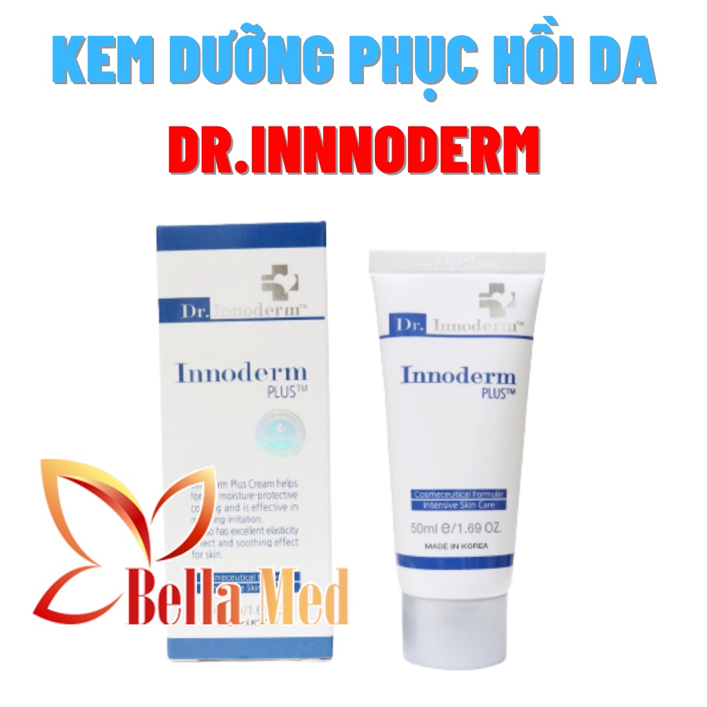 Kem dưỡng Dr.Innoderm Plus phục hồi da hư tổn, da mỏng yếu và phục hồi da sau peel