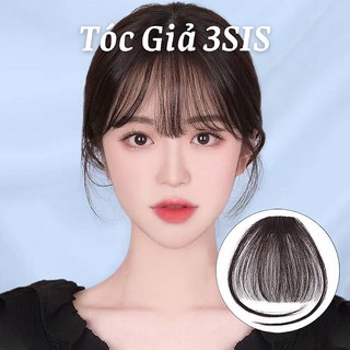 Tóc mái giả mái thưa phong cách Hàn Quốc dễ thương, làm bằng sợi tơ mềm mại