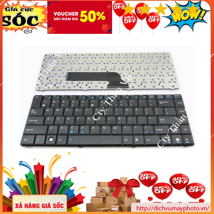 Bàn phím laptop Asus K40 K40IJ K40AB K40AC hàng nhập khẩu chất lượng tốt INECO
