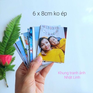 IN ẢNH THEO YÊU CẦU ( 6 x 9 ) ( 6 x 8 ) ÉP PLASTIC