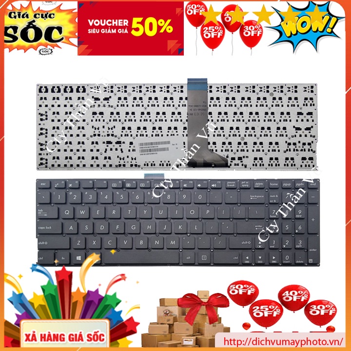 Bàn phím laptop Asus X551 X551C X551CA X551MA X554 hàng chuẩn xịn chất lượng Kholinhkienmayin