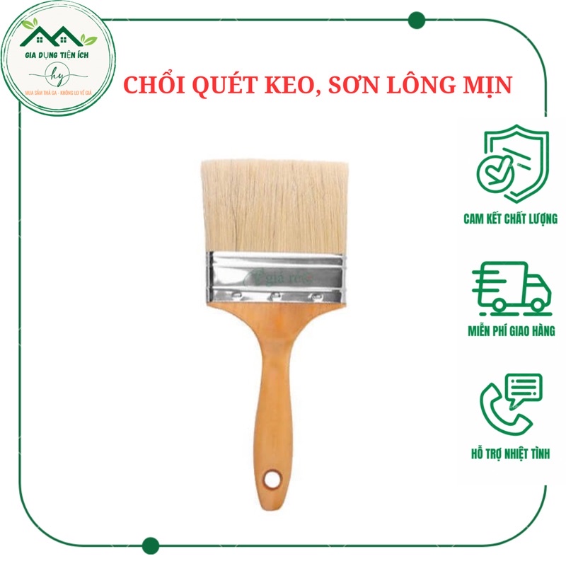 Chổi quét sơn lông mịn, cọ quét sơn
