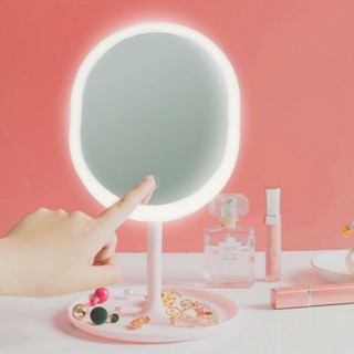 Gương trang điểm có led để bàn