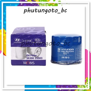 Lọc nhớt, lọc dầu động cơ xe K3, Cerato, Elantra, Avante, Tucson, Rio.....(Mã:2630035503/2630035504/2630035505)