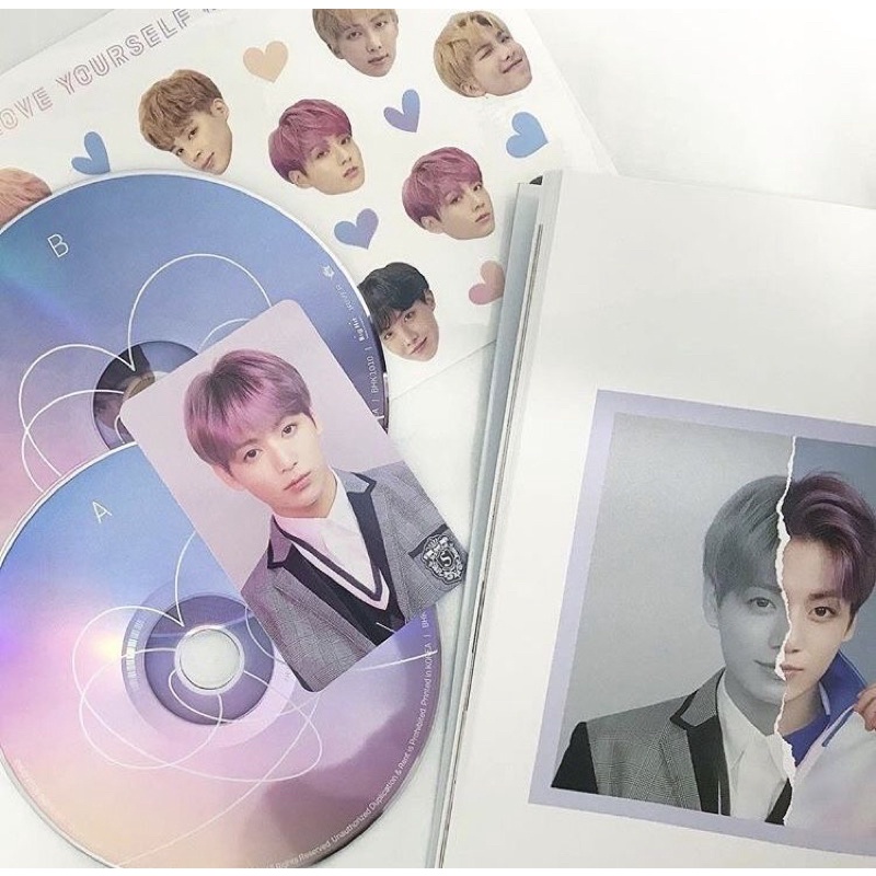 (SALE) Album love yourself answer ver L ngseal | Album bts chính hãng