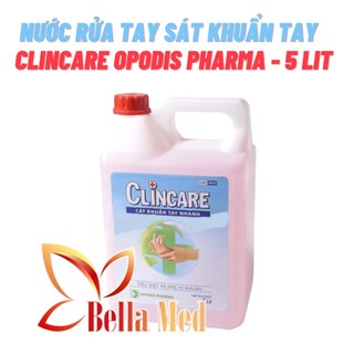 Nước rửa tay sát khuẩn - Clincare Opodis Pharma - hỗ trợ sát khuẩn tay nhanh can 5 Lít