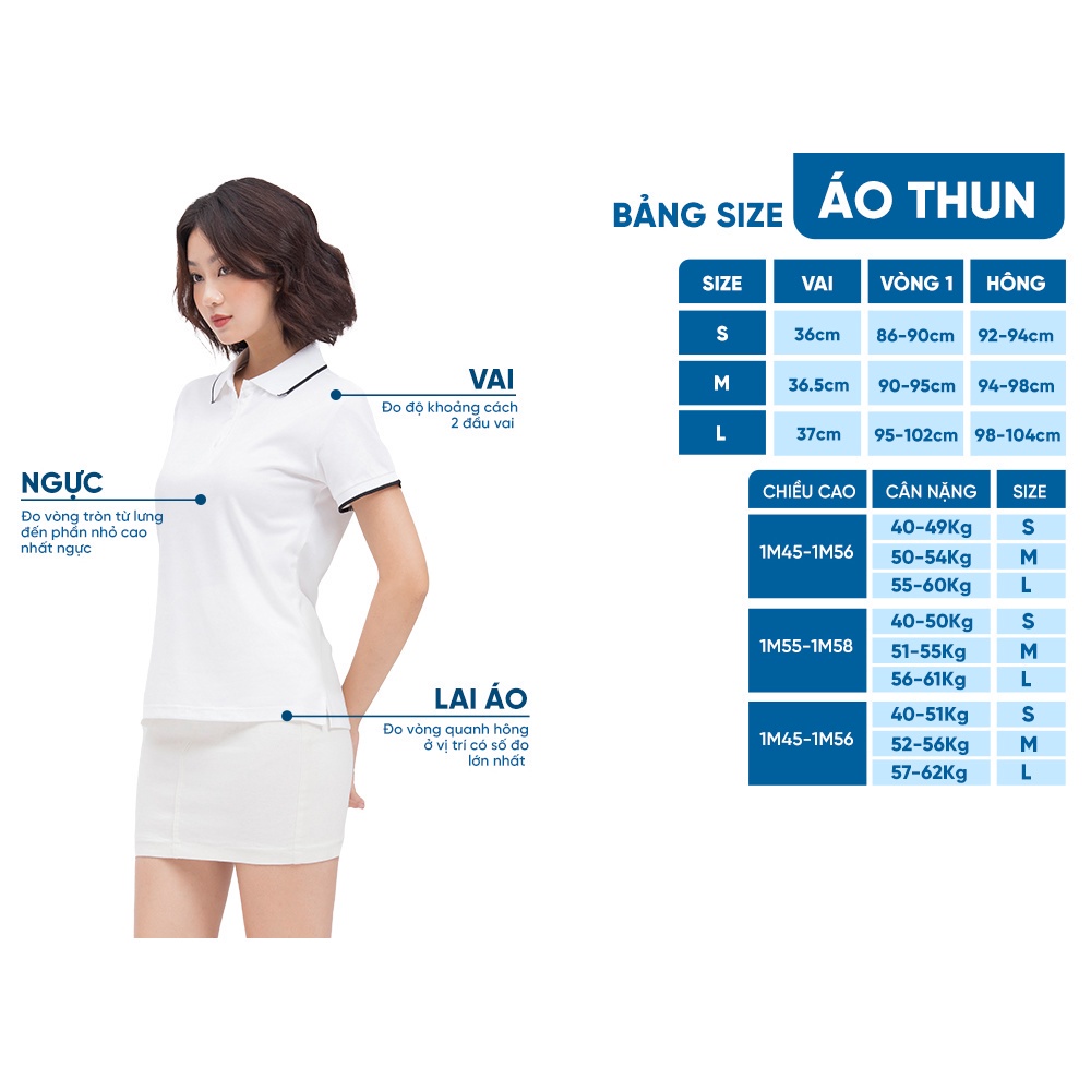 Áo Polo Nữ Thời Trang Gumac ATC08032 Phối Bo Sọc Nhiều Màu | BigBuy360 - bigbuy360.vn
