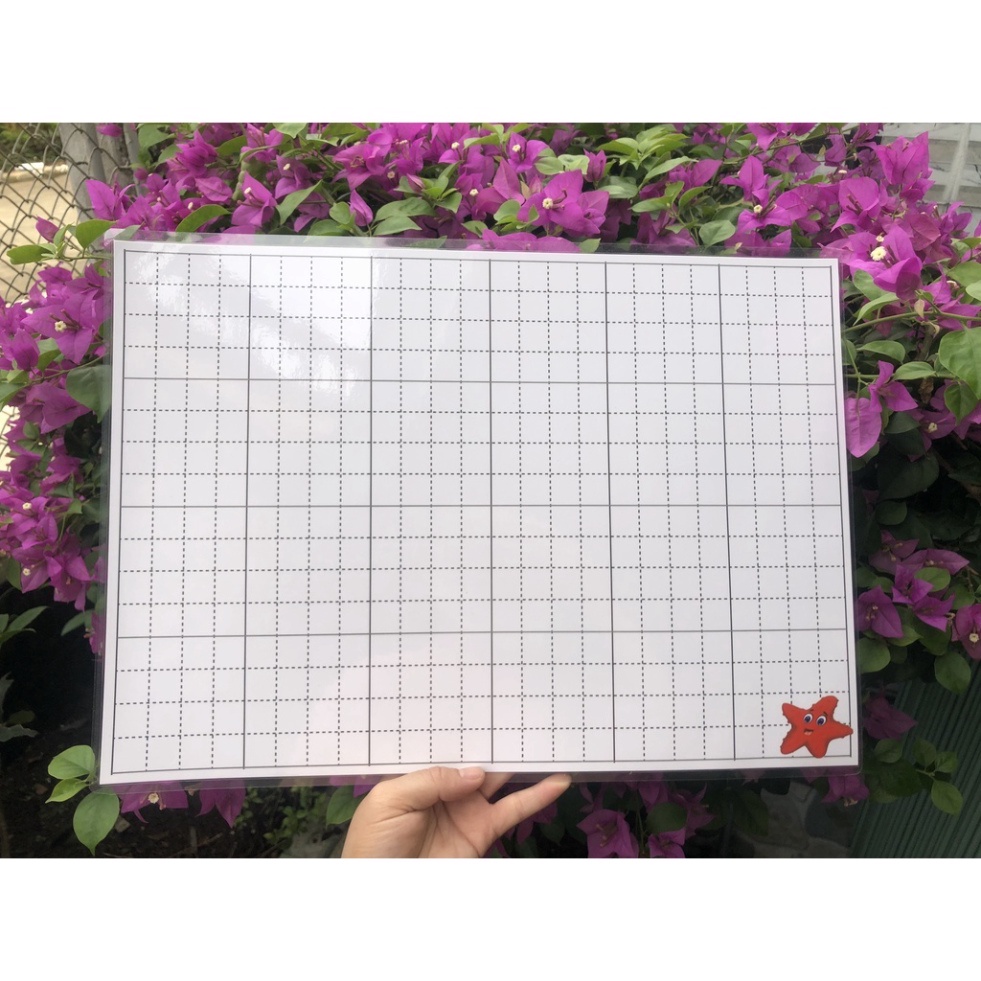 Bảng Nhóm A3 Có Sẵn Nam Châm Dính Bảng Từ Đồ Dùng Dạy Học Bảng Phụ Học Sinh, Giáo Viên  - VPP Thanh Loan