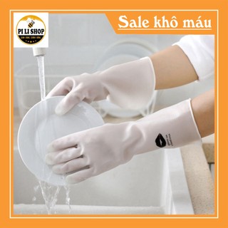 Găng tay cao su rửa chén bát, găng tay đa năng - Siêu dai, siêu bền