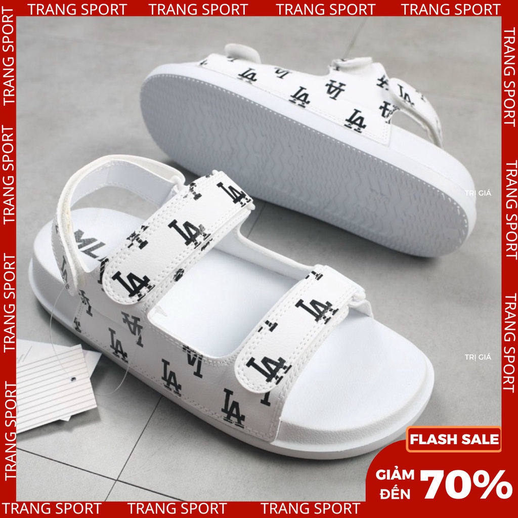 Sandal MLB NY thời trang đế bằng cao cấp fullbox