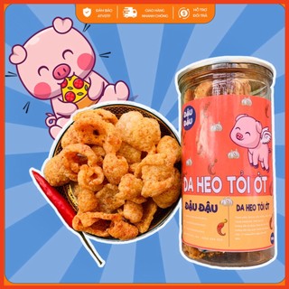 Da heo tỏi ớt ăn vặt nhà đậu đậu loại hũ 150g avdd