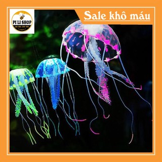 Sứa biển giả phát sáng dùng để trang trí bể cá ,sứa giả trang trí bể cá