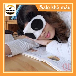 Bộ 2 tấm che mắt ngủ hình gấu panda