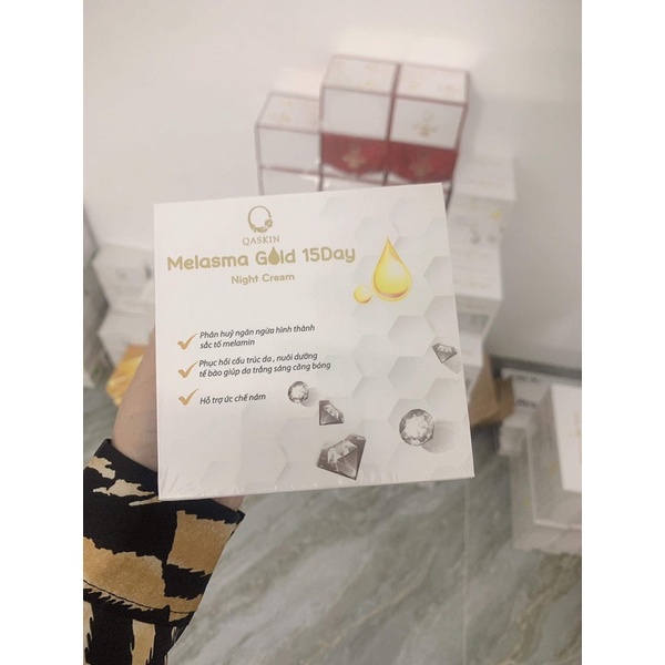 Kem tan nám MELASMA GOLD 15 days phân huỷ sắc tố nám sạm tàn nhang